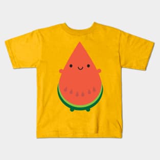 Kawaii Watermelon Kids T-Shirt